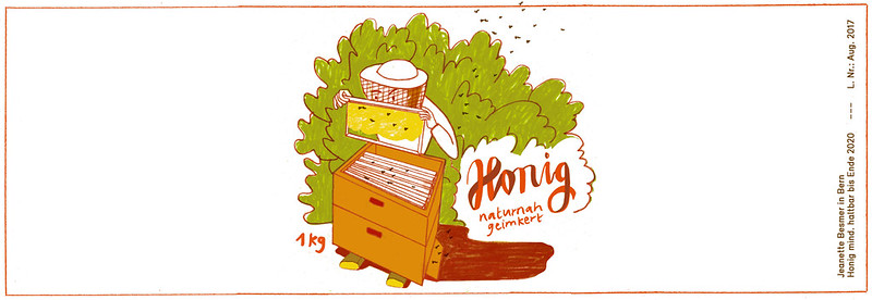 honigetikette_1kg